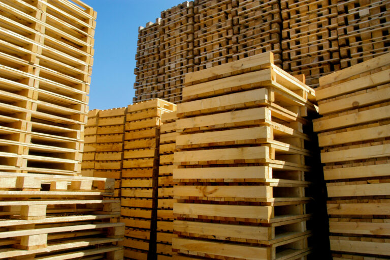 ISPM 15 pallets ready for the export market